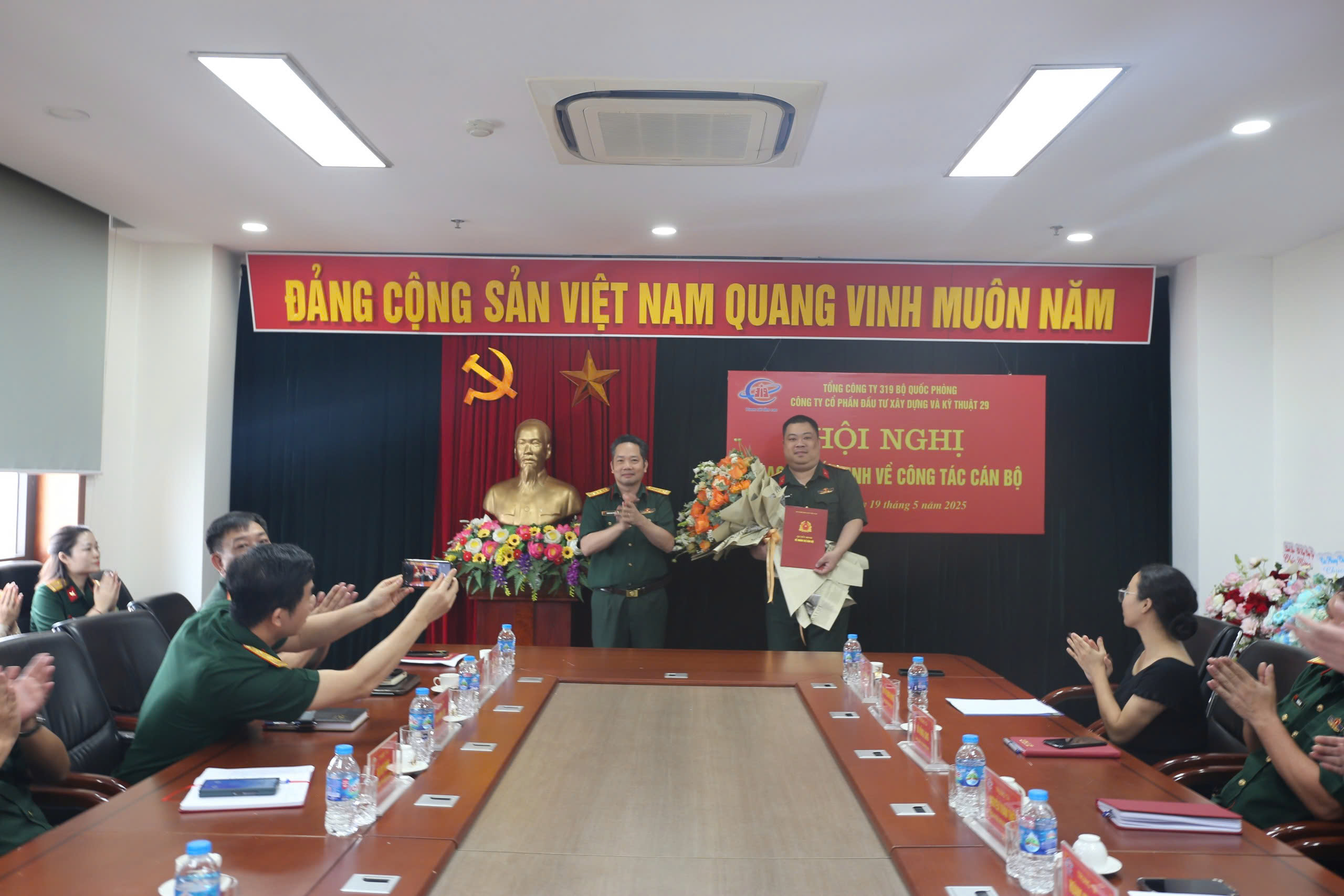 Hội nghị trao quyết định bổ nhiệm cán bộ đợt 01 năm 2025