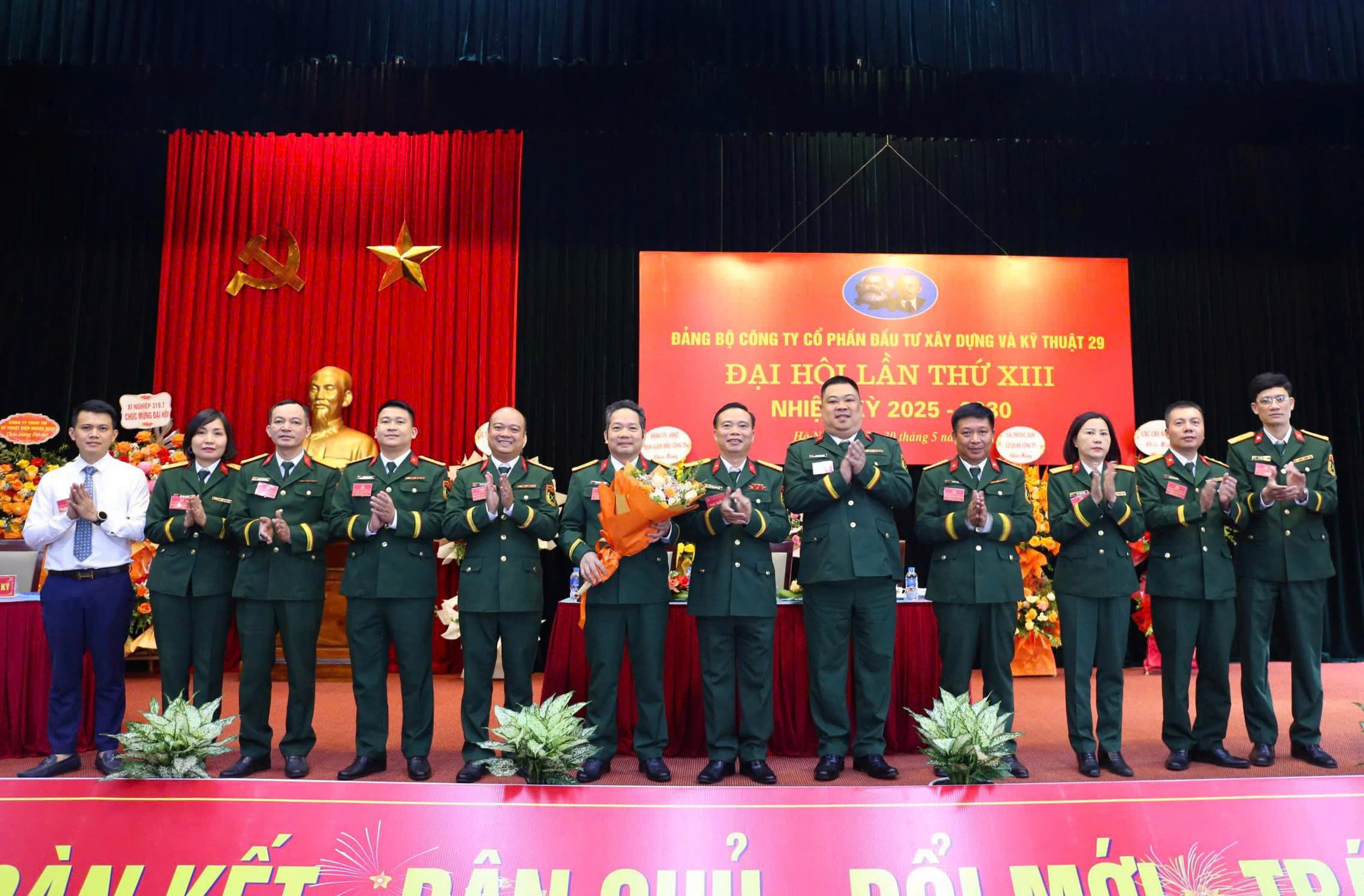 Đảng bộ Công ty 29: Tổ chức thành công Đại hội Đảng bộ Công ty lần thứ XIII, Nhiệm kỳ 2025 - 2030.