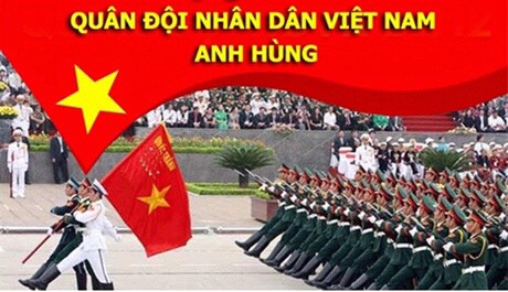 Chào mừng kỷ niệm 76 năm ngày thành lập QĐND Việt Nam (22/12/1944-22/12/2020); 31 năm Ngày hội Quốc phòng toàn dân (22/12/1989-22/12/2020)